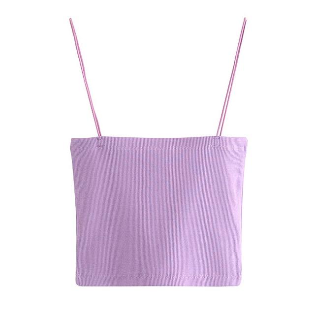 Áo 2 Dây Mảnh Chất Liệu Cottong