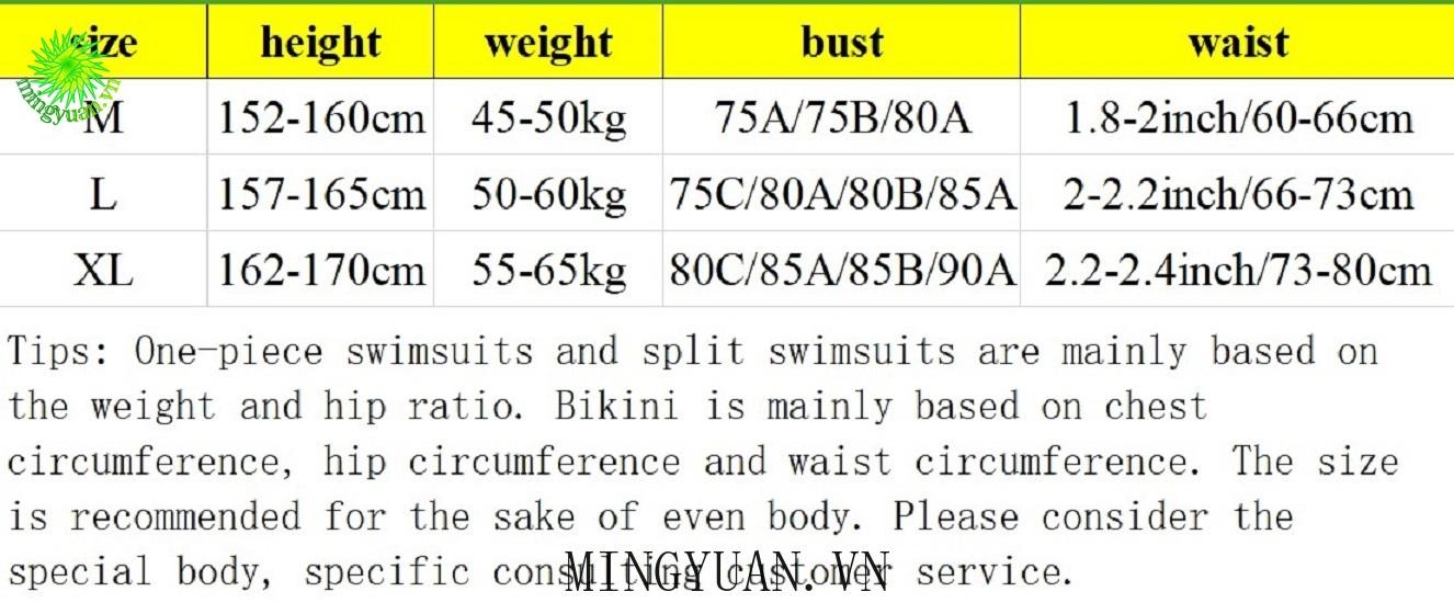 Bộ Đồ Bơi Bikini Quyến Rũ Thời Trang Dành Cho Nữ