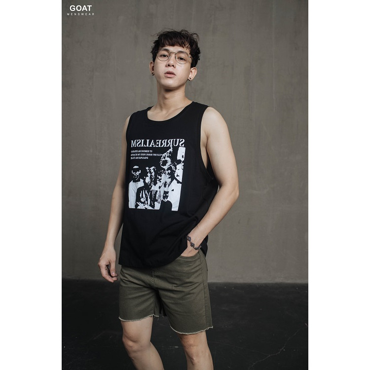 Áo Thun Ba Lỗ Thể Thao Nam GOAT MENSWEAR