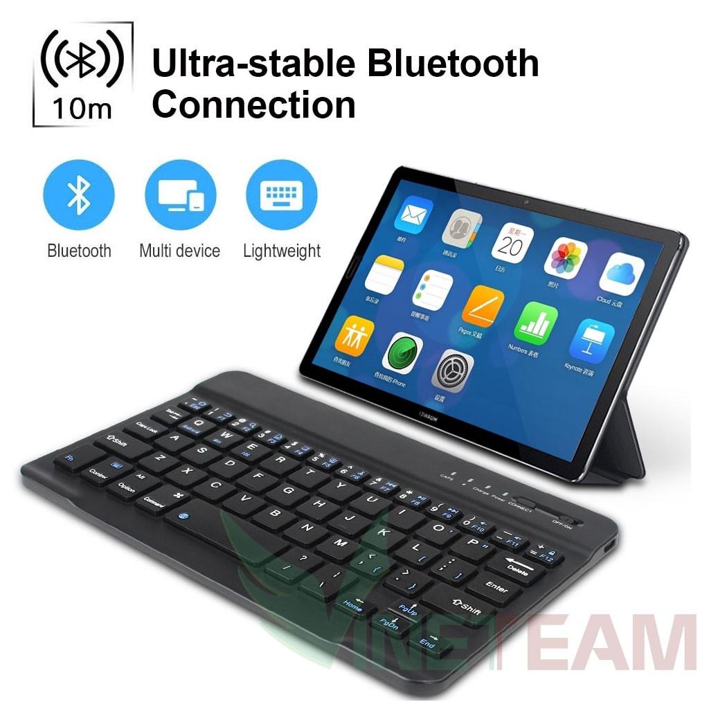 Bàn phím không dây Bluetooth mini cho máy tính bảng ,Laptop có thể sạc lại