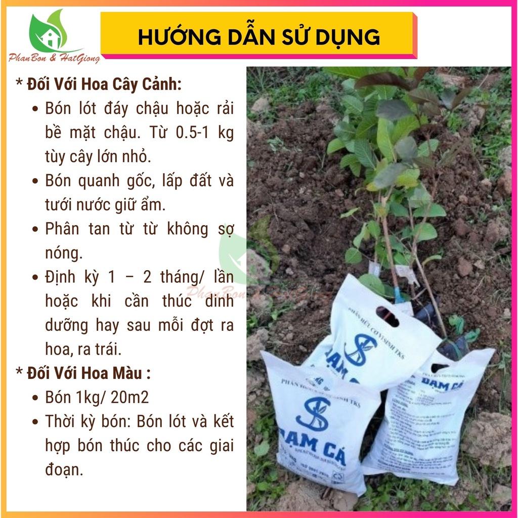 Phân Bón Hữu Cơ Đạm Cá Viên TKS 1Kg - Dạng Viên - Shop Phân Bón và Hạt Giống