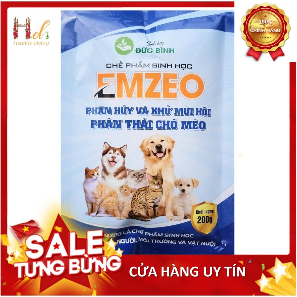 Chế Phẩm Vi Sinh EMZEO Khử Mùi Hôi Phân Chó Mèo Và Thú Cưng