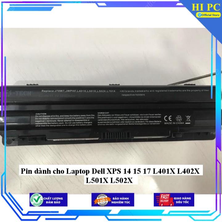 Pin dành cho Laptop Dell XPS 14 15 17 L401X L402X L501X L502X - Hàng Nhập Khẩu