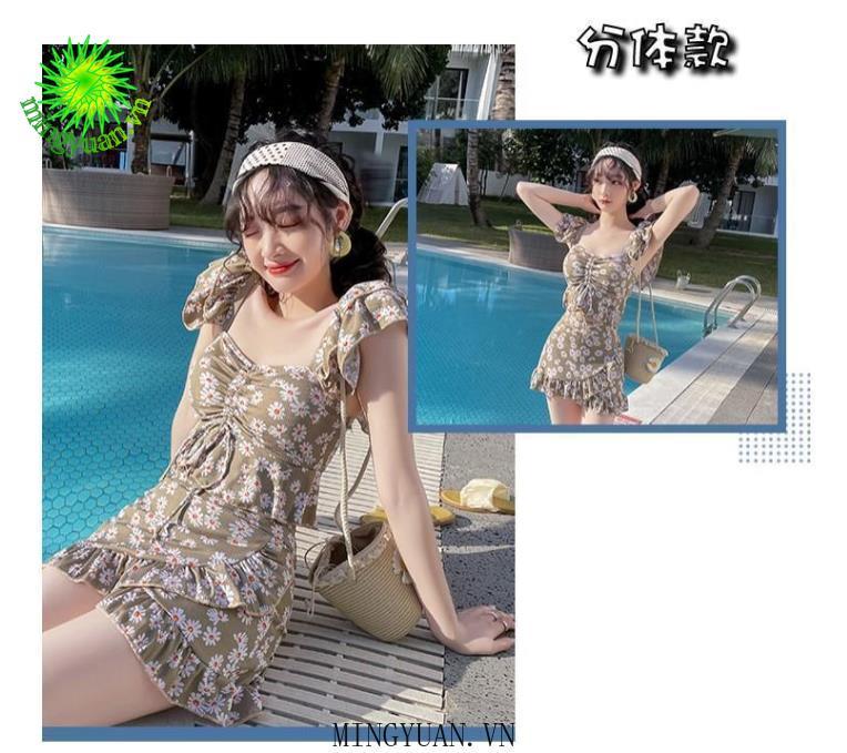 Bộ Đồ Bơi Thiết Kế Giúp Che Bụng Quyến Rũ Cho Nữ