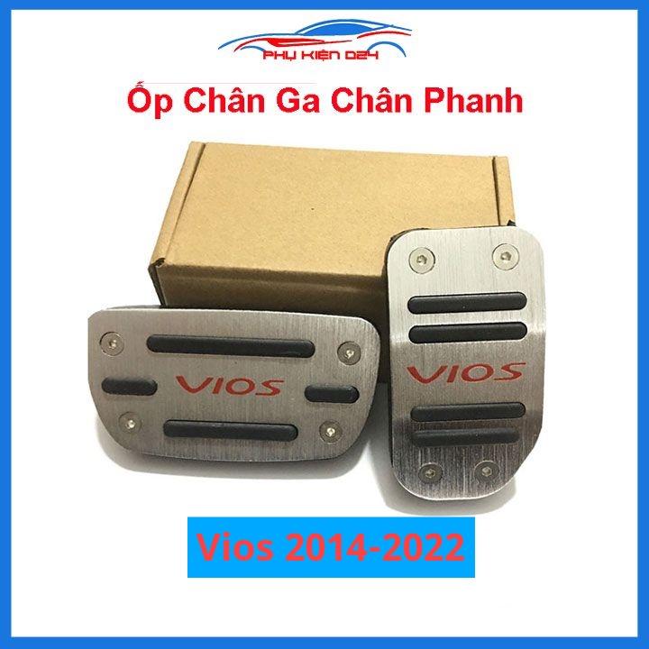 Bọc chân ga chân phanh dành cho xe Vios 2014-2015-2016-2017-2018-2019-2020-2021-2022