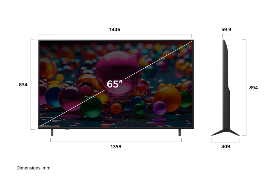 Smart Tivi LG AI 4K 65 Inch 65UA8450PSA- Hàng Chính Hãng