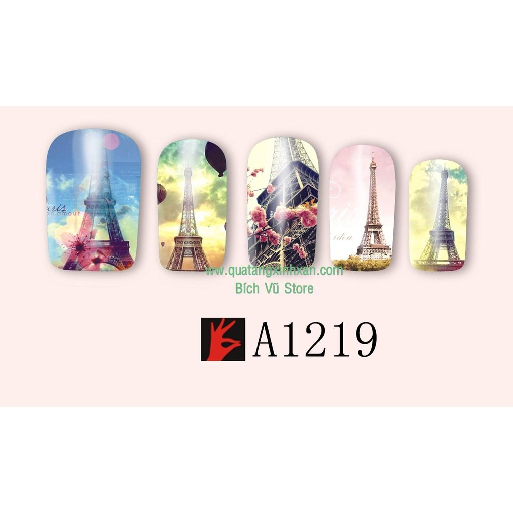 Decal nước dán móng mã A
