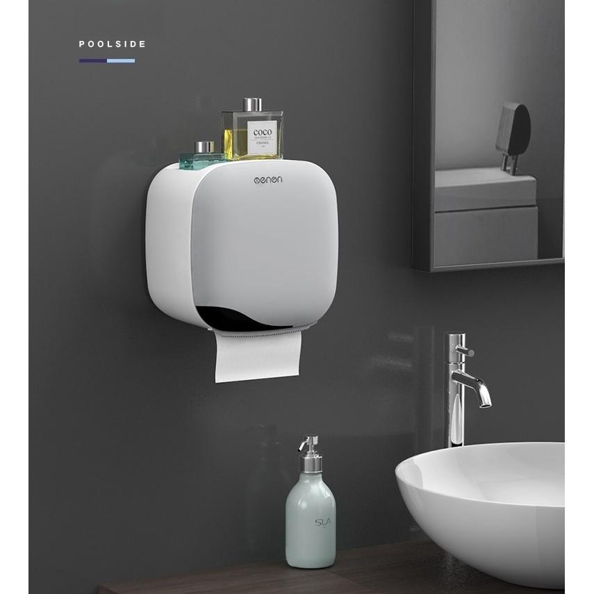 Hộp Đựng Giấy Vệ Sinh, Đựng Giáy Toilet Đa Năng Cao Cấp OENON Cao Cấp