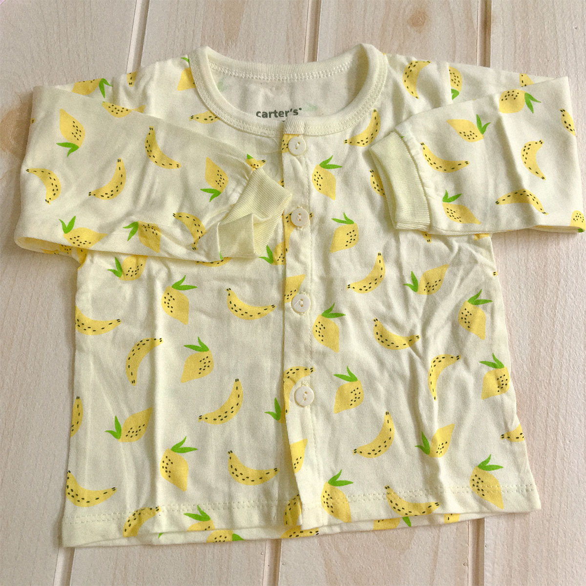 Bộ đồ sơ sinh in hình dài tay dành cho bé trai và bé gái