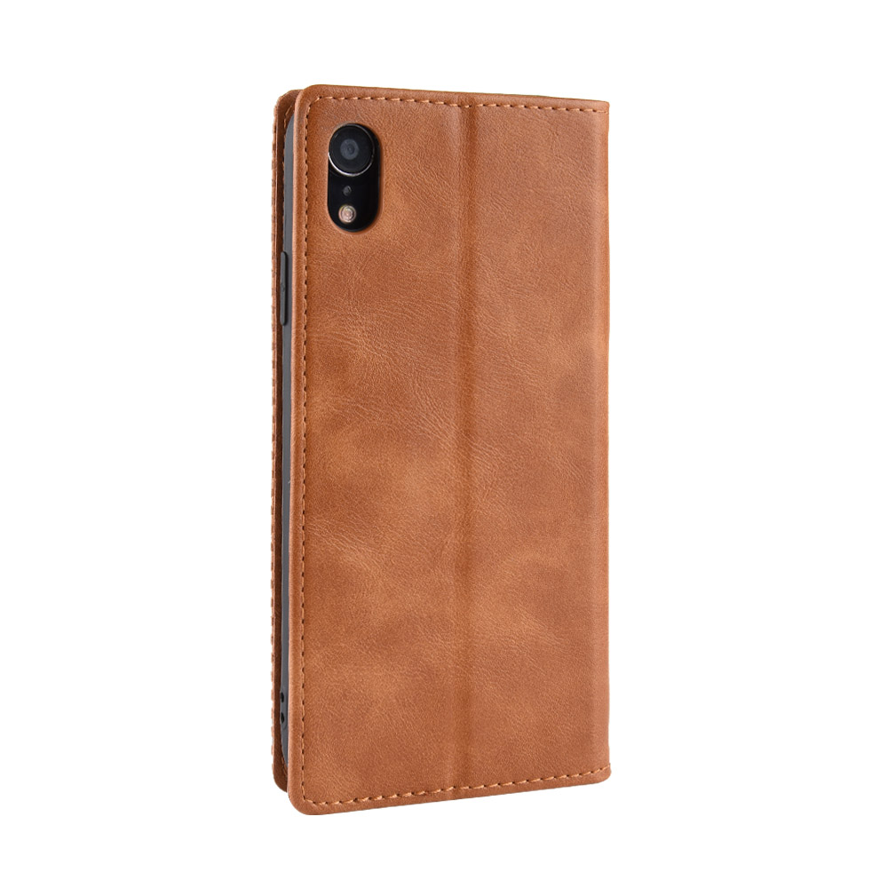 Bao da dạng ví, nam châm dành cho iPhone Xr Luxury Leather Case - Hàng nhập khẩu