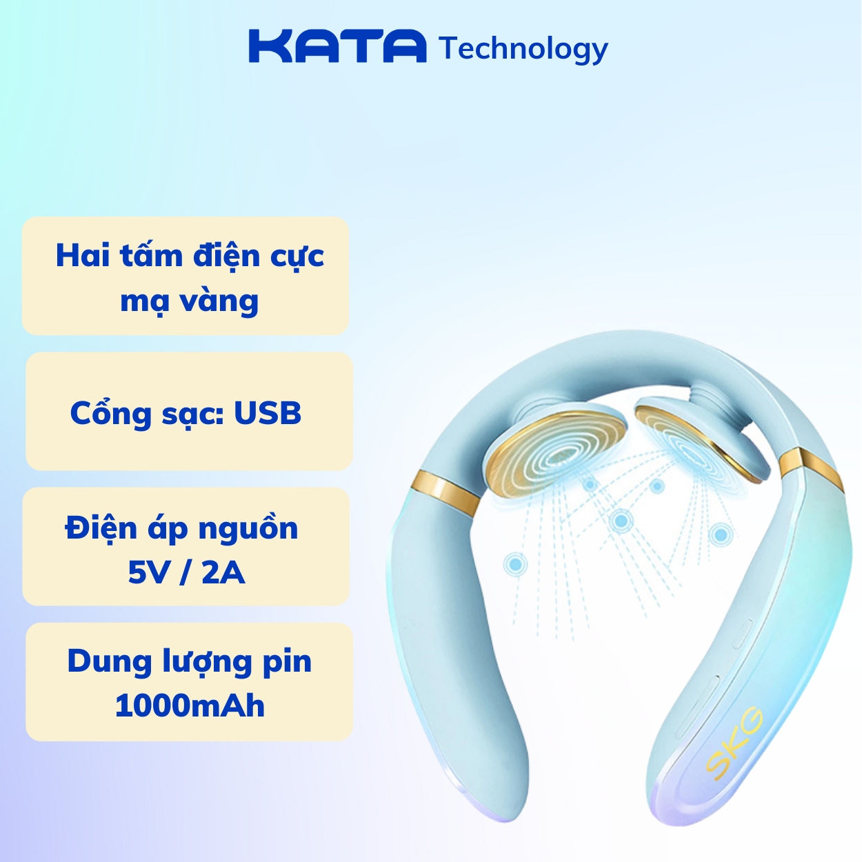Máy massage cổ SKG K6E