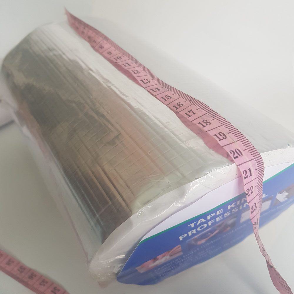 Băng keo chống thấm chống dột 20cm x 5m Doconu. Tặng kèm dao cắt băng keo