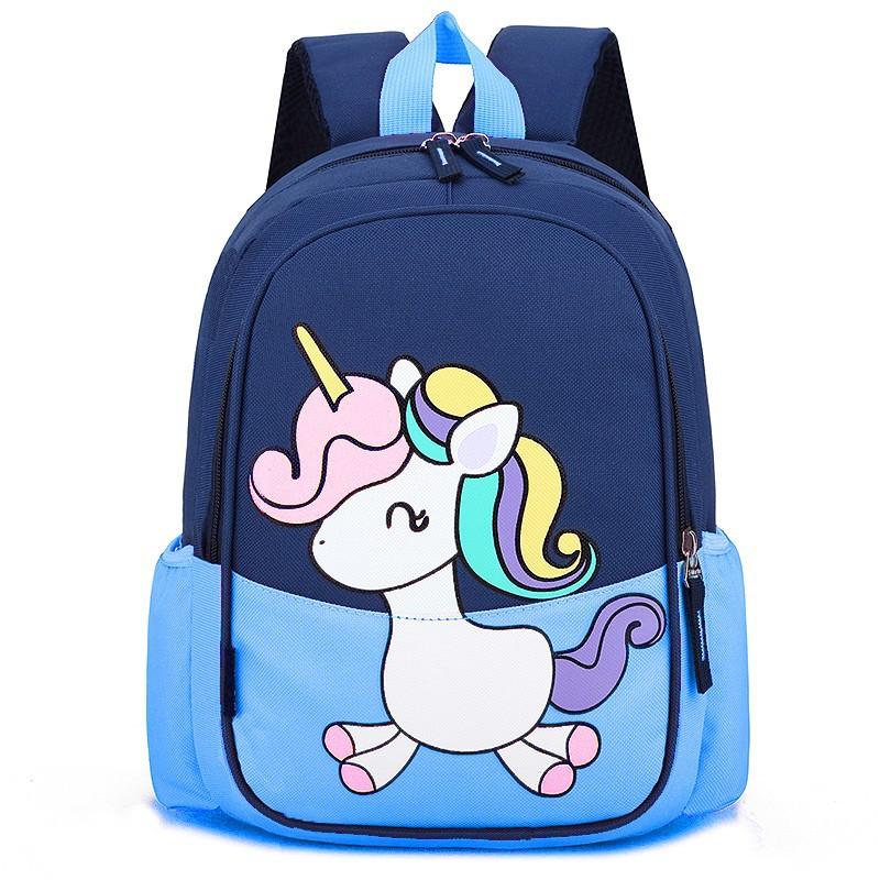 Động Vật Mới Trẻ Em Ba Lô Kỳ Lân Thiết Kế Bé Gái Bé Trai Ba Lô Tập Đi Trẻ Em Neoprene Trường Túi Mẫu Giáo Hoạt Hình Túi