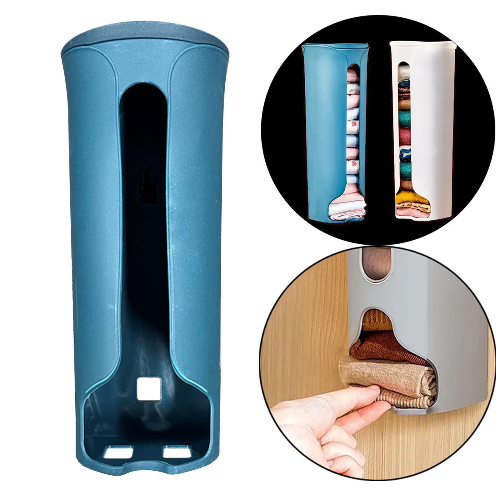 Underwear Socks Hanging Storage Box Closet Organizer Wall Mounted Organizer Multipurpose Sturdy with Open Cover for Closet Bathroom Wardrobe