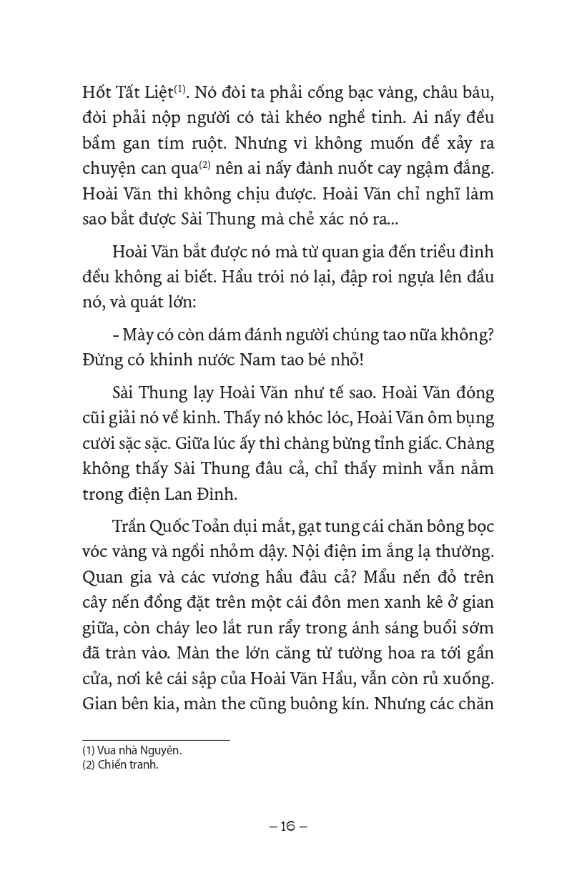Lá Cờ Thêu Sáu Chữ Vàng (Ngàn Năm Sử Việt - Nhà Trần)
