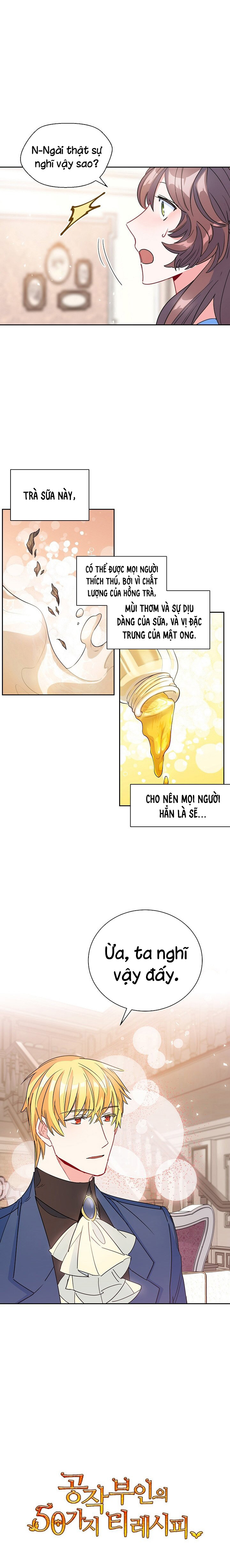 50 công thức pha trà của nữ công tước chapter 33 12
