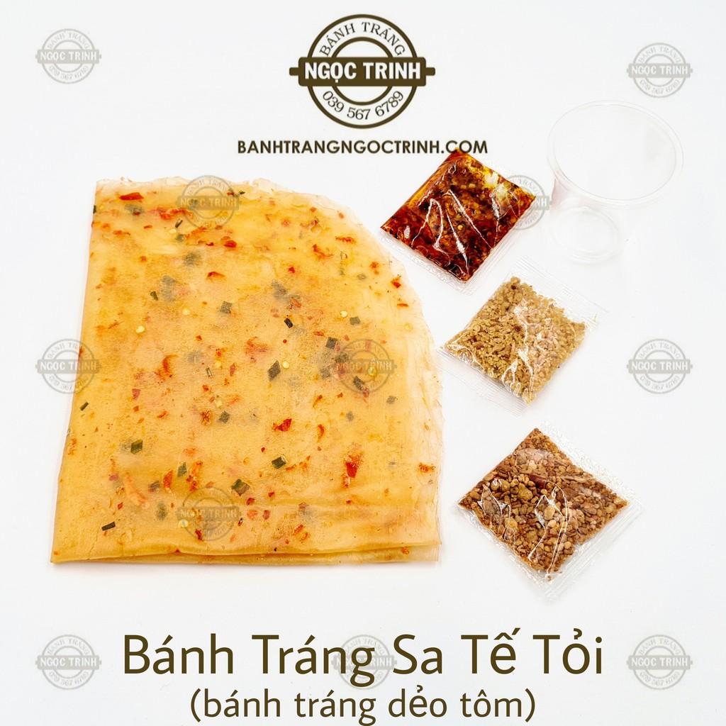 Bánh tráng sa tế tỏi   loại bánh tráng dẻo tôm bánh tráng Ngọc Trinh