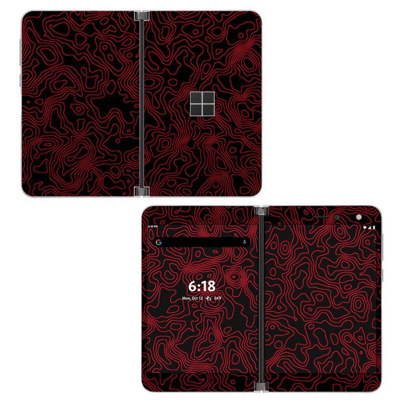 Skin decal dán Surface Duo mẫu Terraformer (đã cắt sẵn, dễ dán)