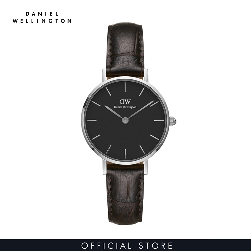 Đồng hồ Nữ Daniel Wellington dây da - Petite York 28mm DW00100238