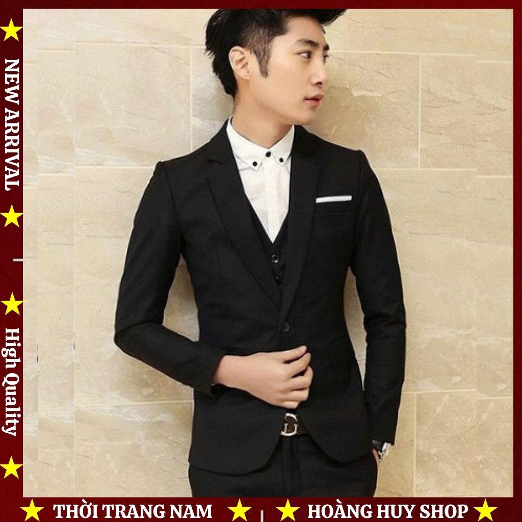 Áo Vest Nam Cao Cấp H&H-VS01 Chất Vải Kaki Co Dãn Kiểu Dáng Hàn Quốc - 4 Màu