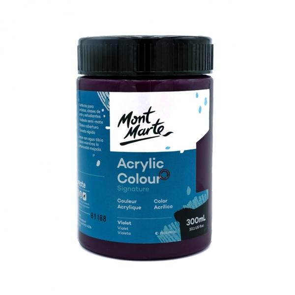 Màu Acrylic Mont Marte 300 ML MSCH3061 - Màu Violet