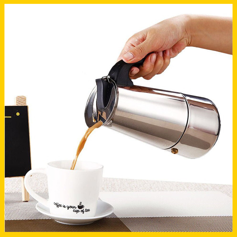 Ấm pha cà phê Moka Express Inox