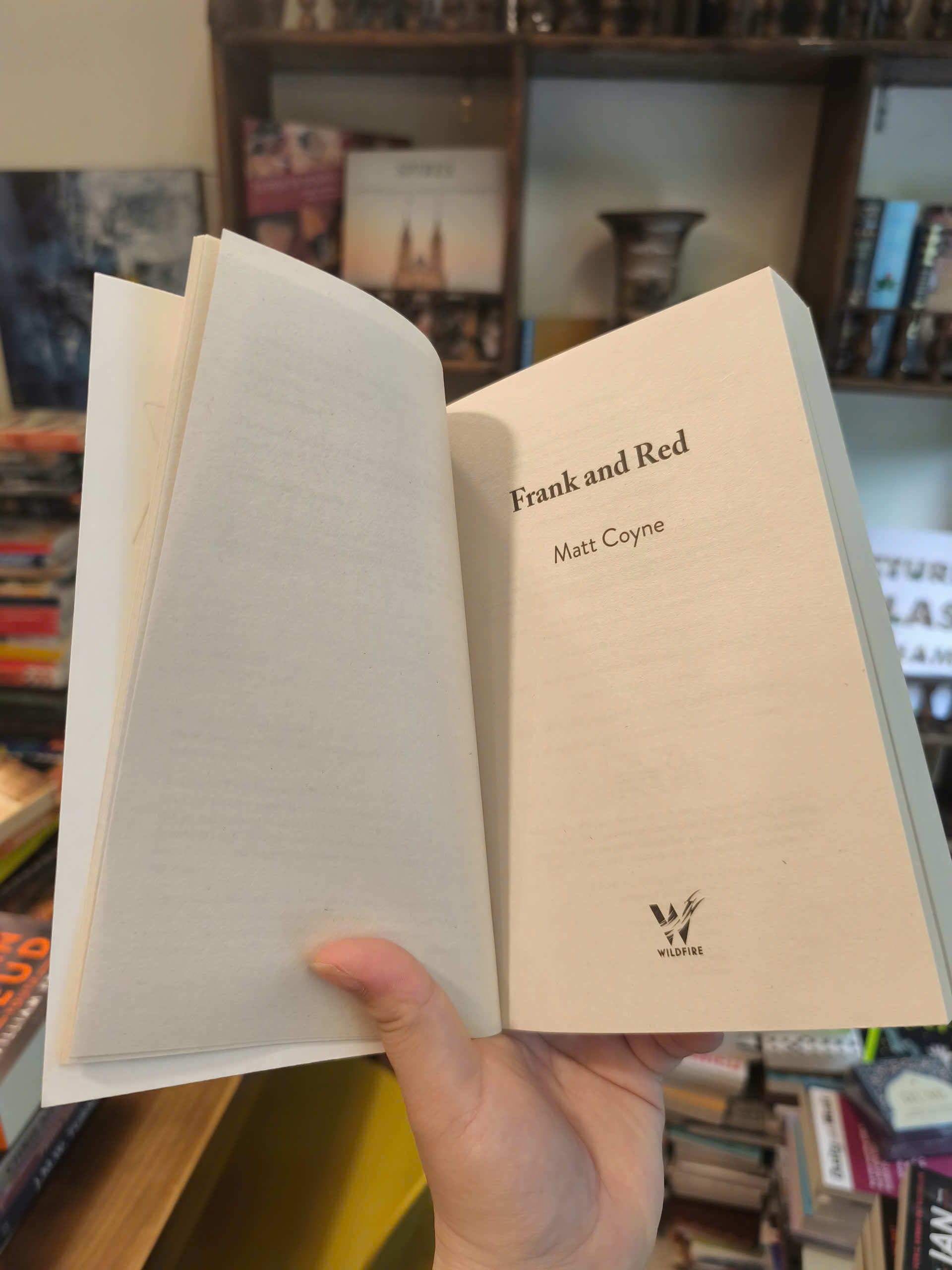 Sách - Frank and Red - Matt Coyne | Contemporary Fiction / Family & Friendship / Ngoại văn Nhập khẩu