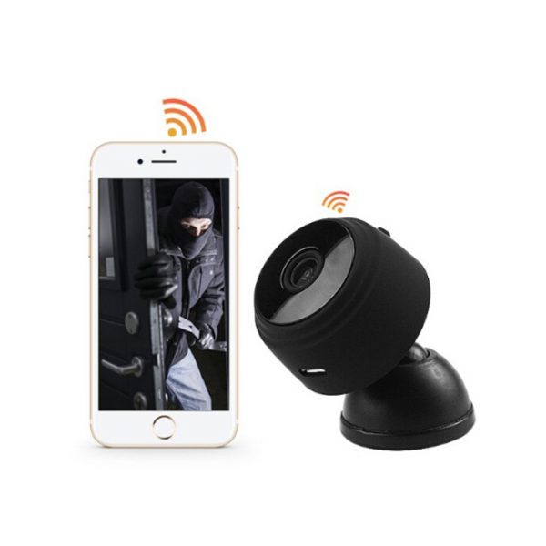 Cam era mini A9 hình ảnh HD kết nối Wifi hồng ngoại ngoài trời