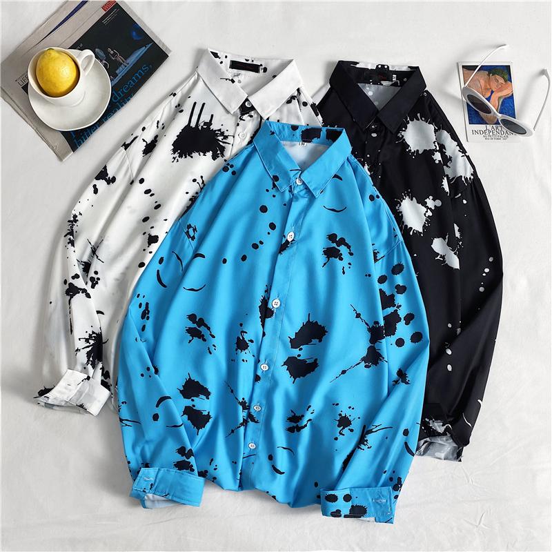 Áo Khoác Nam Tay Dài In Hình Thời Trang Hàn Quốc Cỡ M-3Xl