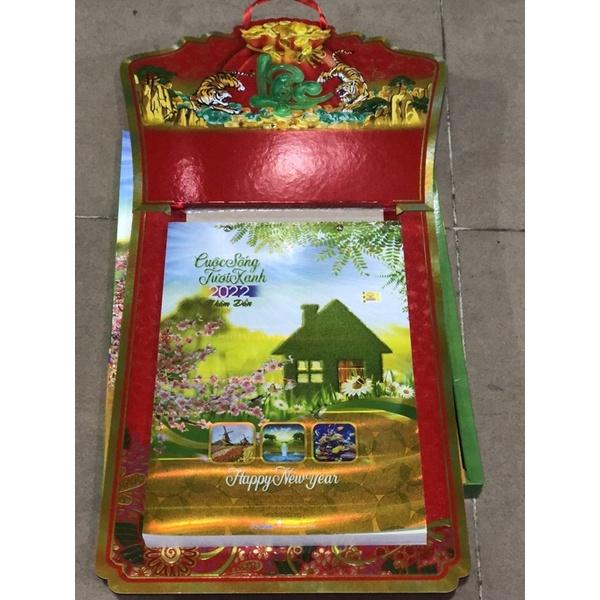 Lịch treo tường 2022 ( khổ 25x 35cm)