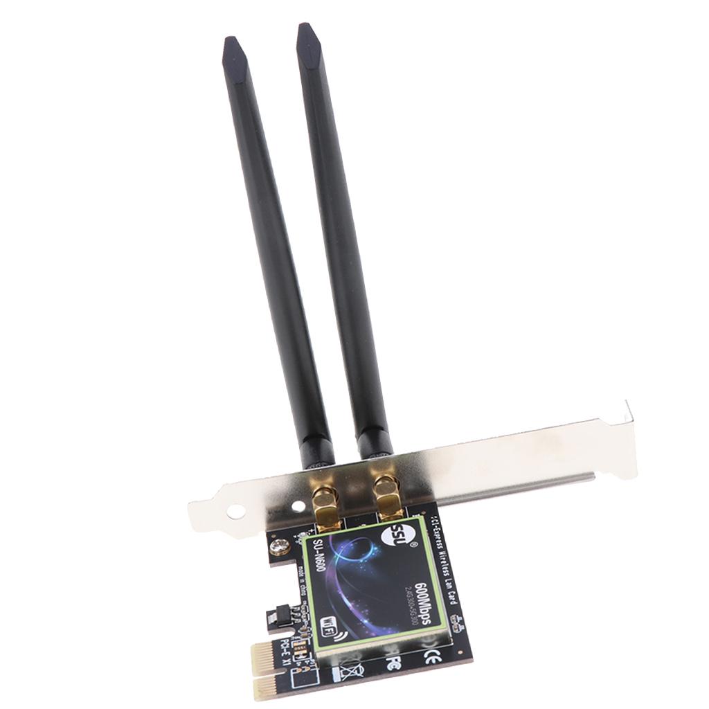 600 Mbit / S WIFI WLAN Card Desktop WIFI WLAN Card Network Adapter for Win7