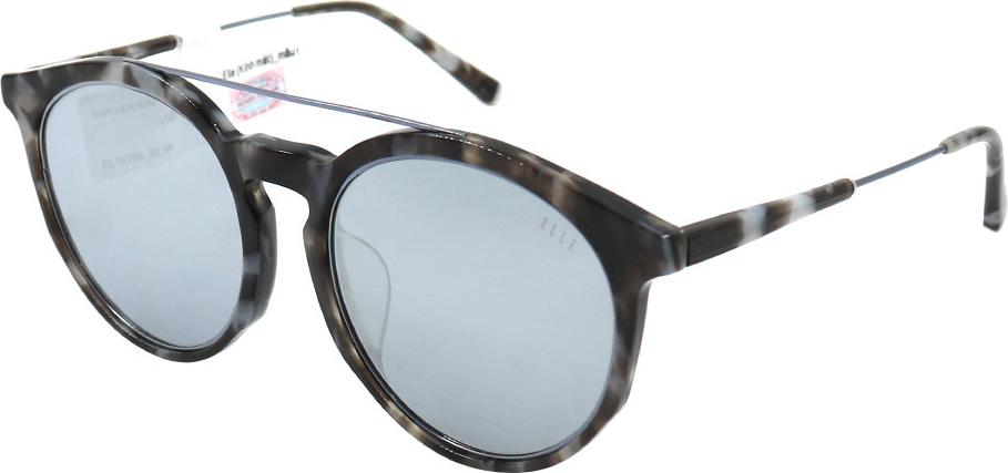 Kính mát nữ, kính mát unisex chính hãng ELLE EL15733 GM  - Hoạ tiết xám đen