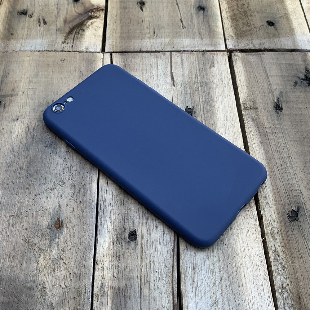 Ốp lưng dẻo mỏng dành cho iPhone 6 Plus / iPhone 6s Plus - Màu xanh dương đậm