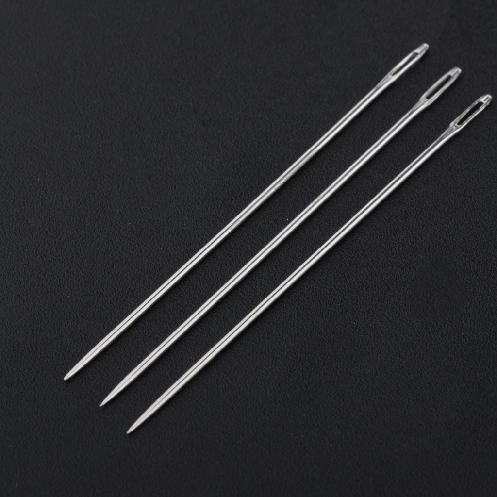 3x Modern Embroidery Beginner Kit Pillowcase DIY Cross Stitch Home Decor