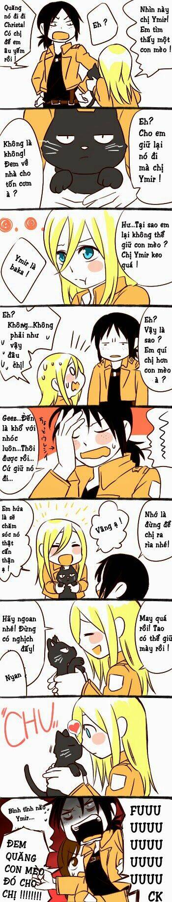 đại chiến titan - doujinshi về các cô gái chapter 45 5