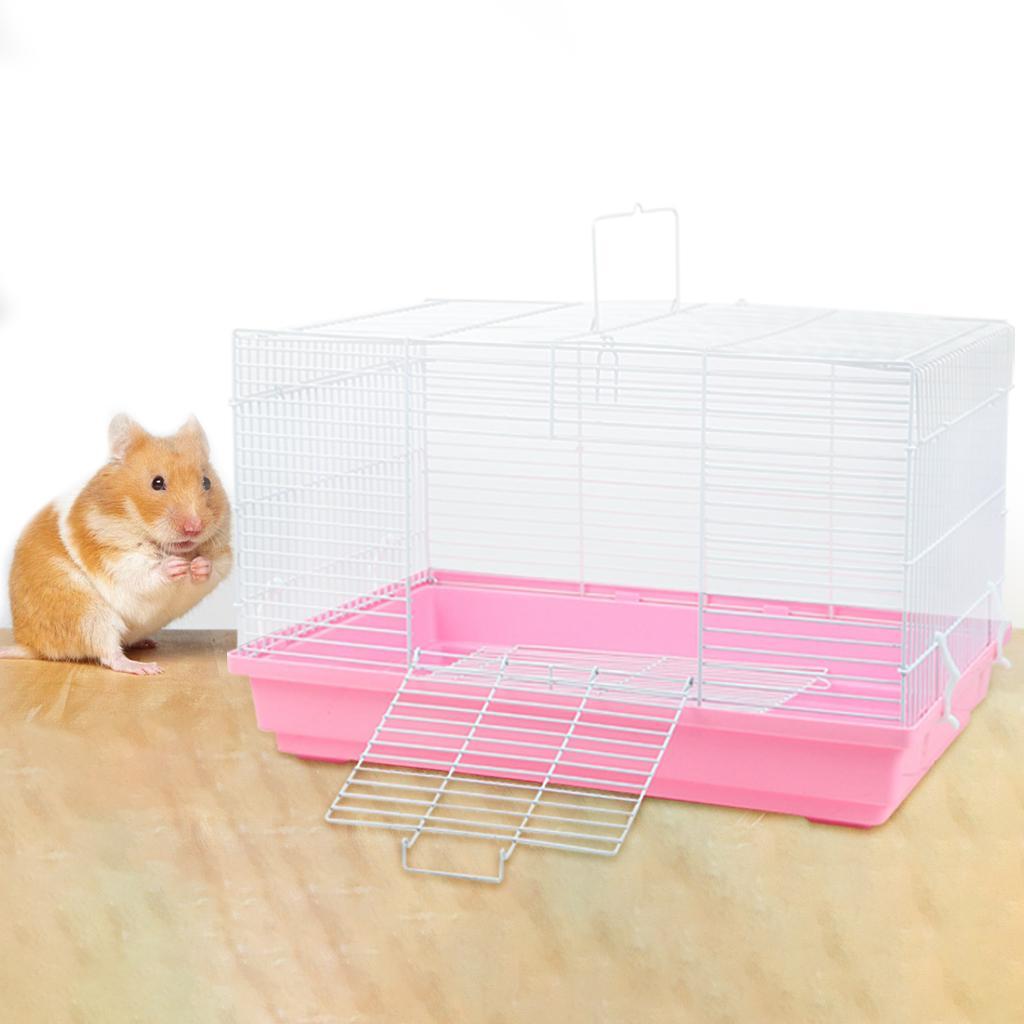 Hamster Cage Habitat Hedgehog Bed Mice Guinea Pig Small Animals Rodent House
