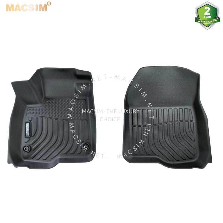 Thảm lót sàn xe ô tô Honda CRV 2023+ Nhãn hiệu Macsim chất liệu nhựa TPE cao cấp màu đen