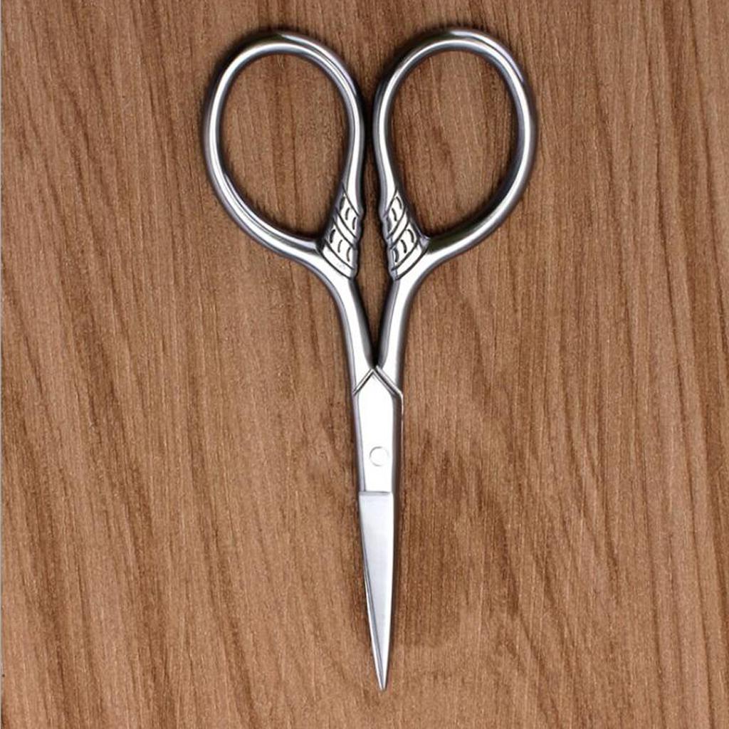 Stainless Steel | Beard Care Products, Scissors for Eyebrow, Nose Hair, Ear, Dog Hair Trimming - Nasal Scissors for Men, Women, Nose Hair Scissors