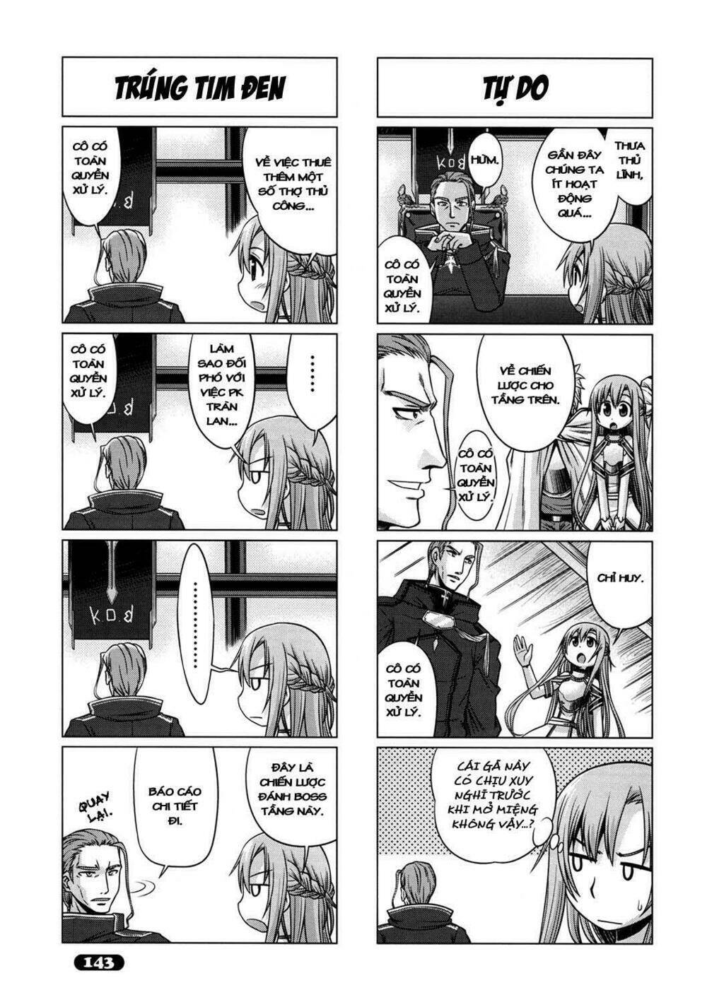 swort art online - 4koma chapter 6 6