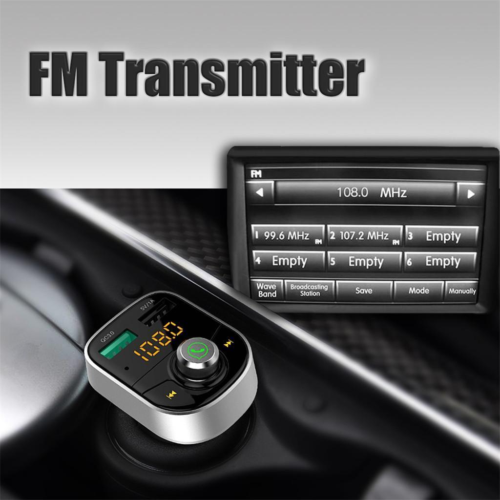 Wireless USB Car Bluetooth FM Adapter Charger With MP3 Player