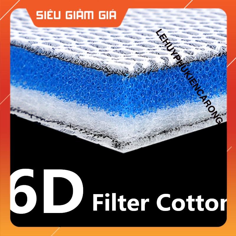 Bông lọc bể cá 6D - Thảm lọc bể cá cảnh - Mút lọc thô hồ cá