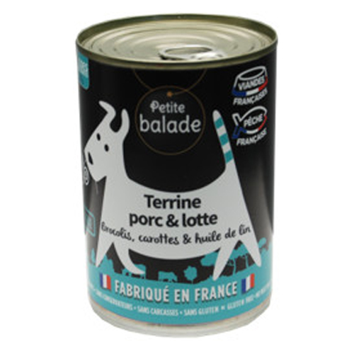 (Combo 3 hộp song vị) Pate cho chó Petite Balade 400g/hộp (Pate Bò &amp; Gà, Pate Heo &amp; Cá Chày, Pate Gà &amp; Cừu) nhập khẩu từ Pháp