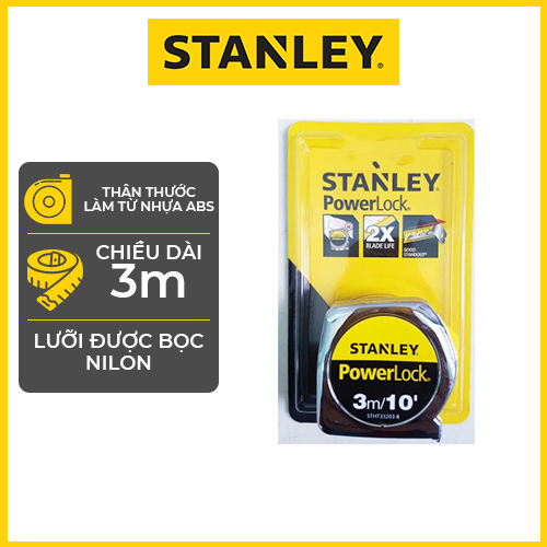 Thước cuộn POWERLOCK 3m Stanley STHT33203-8