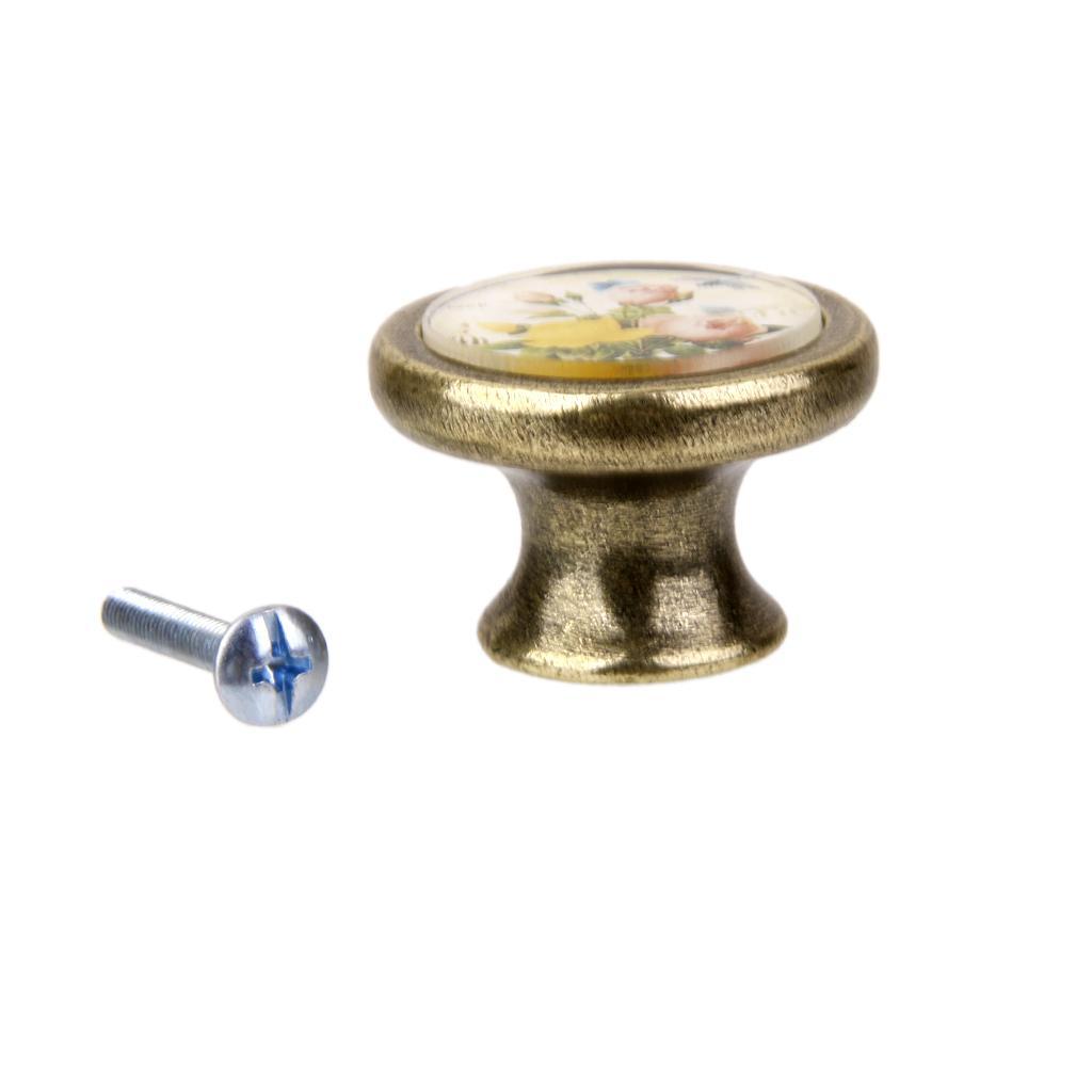 4-14pack Assorted Vintage Brass Wardrobe Cabinet Door Cupboard Drawer Handle