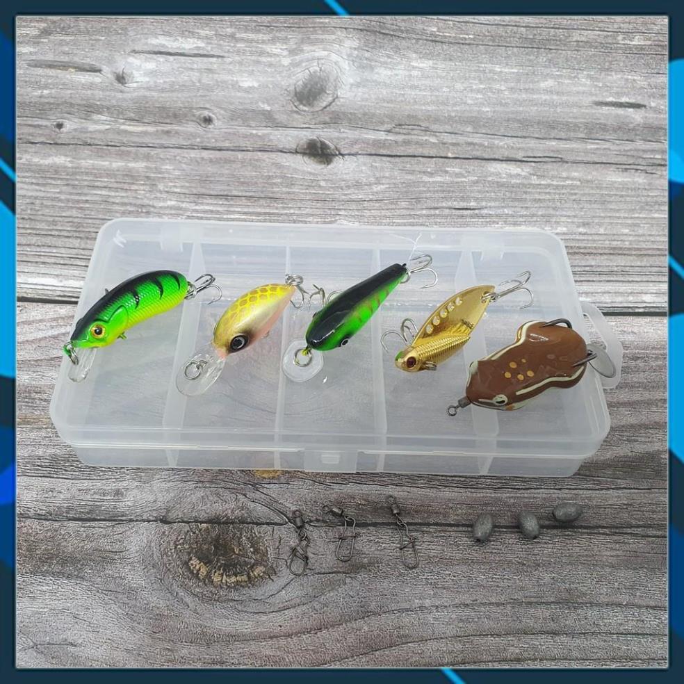 Bộ Combo Mồi Câu Lure Đầy Đủ 5 Tầng Nước Bộ Số 2