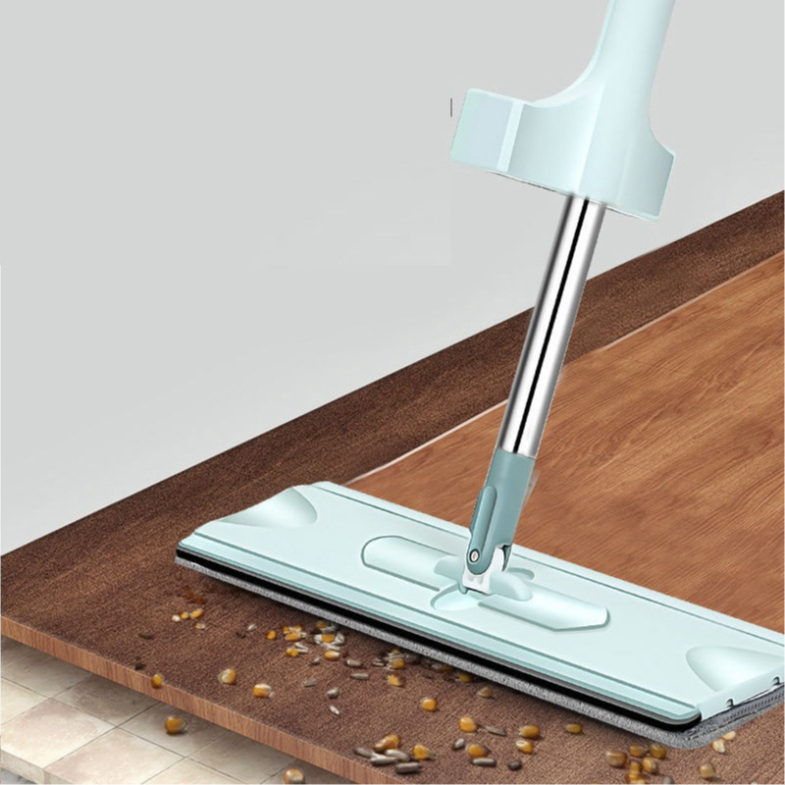 Chổi lau nhà tự vắt thông minh tiện lợi tặng thêm 1 bông lau nhà