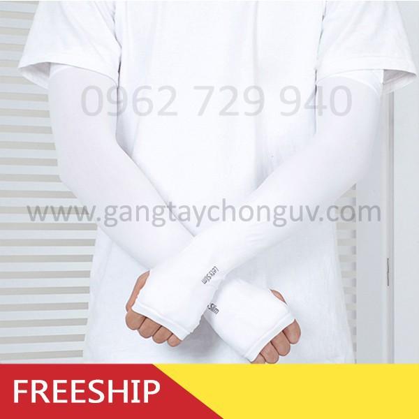 GĂNG TAY CHỐNG NẮNG XỎ NGÓN NAM LET'S SLIM TRẮNG, CHỐNG TIA UV, HÀNG CHÍNH HÃNG HÀN QUỐC, VẢI DÀY DẶN, CO DÃN THOÁNG MÁT
