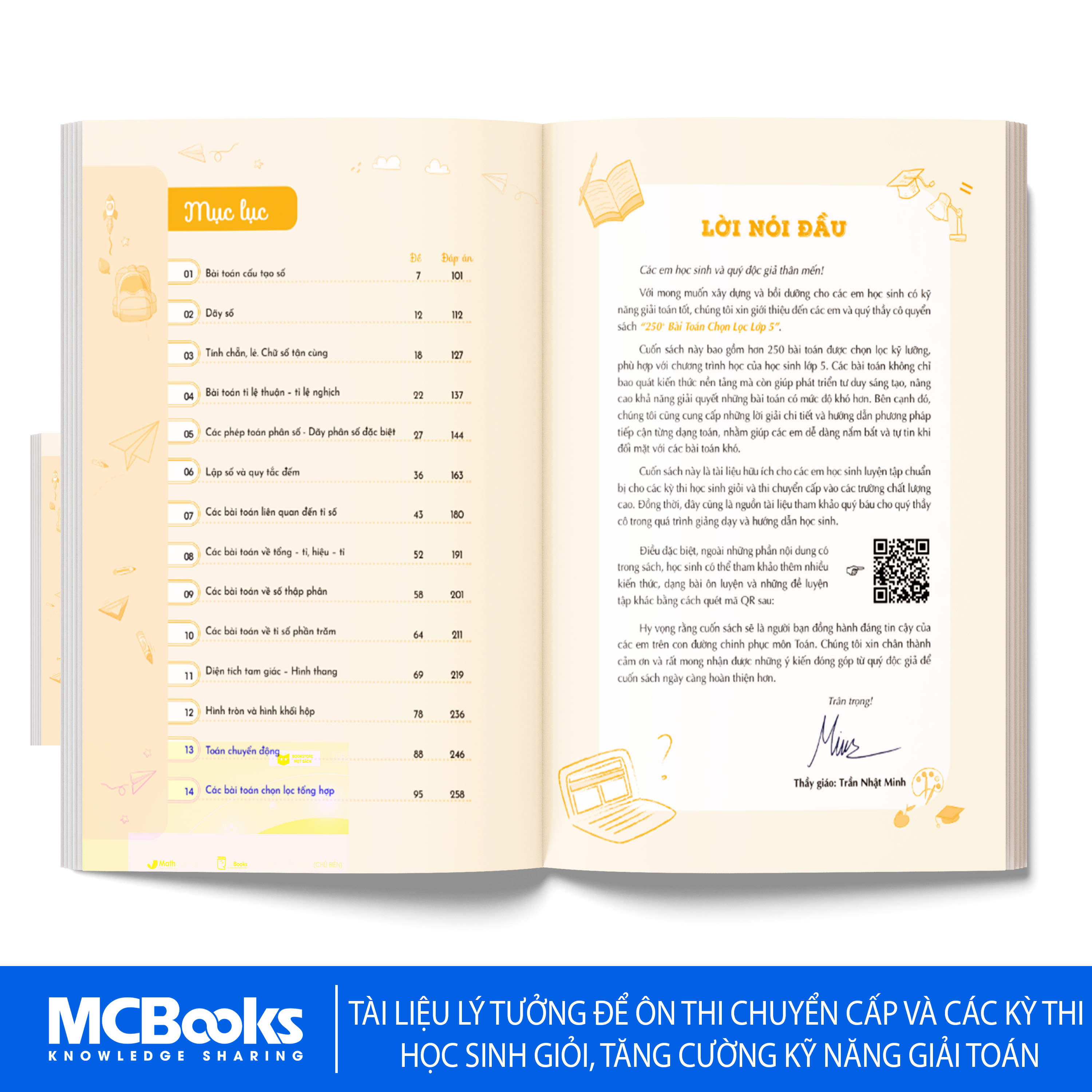 250 Bài Toán Chọn Lọc Lớp 5 – Cùng con chinh phục môn Toán