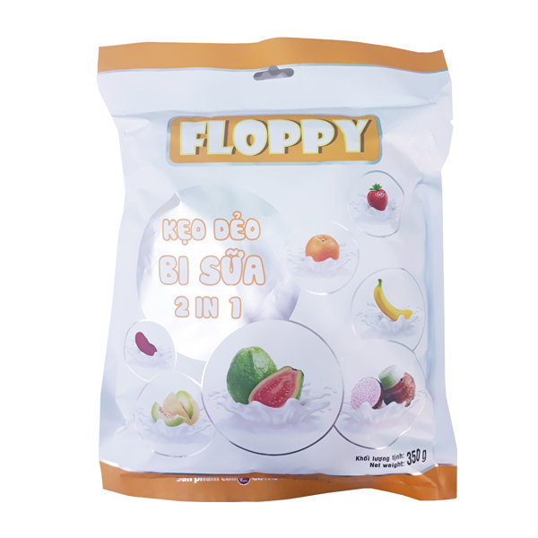 Kẹo bi sữa Floppy vị trái cây 350g