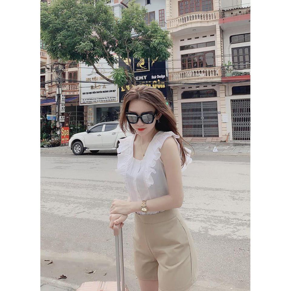 Áo Trắng Cổ Bèo